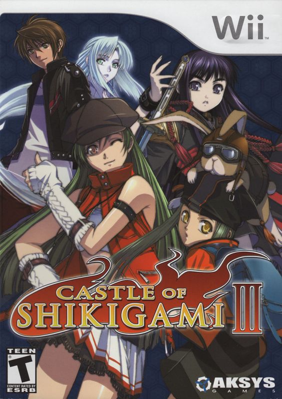 Castle of Shikigami III box art for Wii